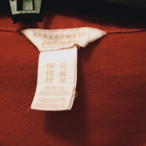 Red Jean jacket - Picture 3 of 3